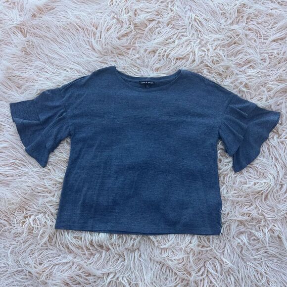 Flutter Sleeve Top - Picture 1 of 5